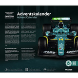 Franzis Aston Martin Aramco Formula 1 Team Adventskalender Modelvoertuig Schaal 1:43