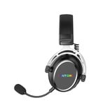 Hator Hypergang 3 Wireless over-ear gaming headset Zwart, RGB, 2.4GHz / Bluetooth / USB