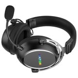 Hator Hypergang 3 Wireless over-ear gaming headset Zwart, RGB, 2.4GHz / Bluetooth / USB