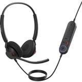 Jabra Engage 40 Link, MS on-ear headset Zwart, Stereo, USB-A