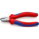 KNIPEX Zijsnijtang 70 02 125 kniptang Rood/blauw