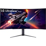 LG UltraGear 45GR95QE-B 45" UltraWide Gaming Monitor Zwart, 2x HDMI, 1x DisplayPort, 2x USB-A 3.2 (5 Gbit/s), 240 Hz