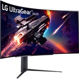 LG UltraGear OLED 45GR95QE-B 45" Curved UltraWide gaming monitor Zwart, 2x HDMI, 1x DisplayPort, 2x USB-A 3.2 (5 Gbit/s), 240 Hz