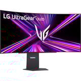 LG UltraGear OLED 45GX900A-B 45" Curved UltraWide gaming monitor Donkergrijs, 2x HDMI, DisplayPort, 2x USB-A, USB-C, 240 Hz
