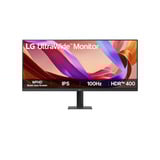 LG UltraWide 34U511A-B 34" monitor Zwart, 1x HDMI, 1x DisplayPort, 100 Hz