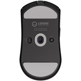 LORGAR MSE90W gaming muis Zwart, 100 - 26000 dpi, Ultralight