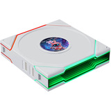 Lian Li UNI FAN TL LCD FLEX RGB case fan Wit, 124 x 120 x 28 mm, PWM