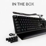Logitech G513 CARBON LIGHTSYNC RGB Mechanical Gaming Keyboard Zwart, US lay-out, GX Brown, RGB leds