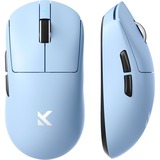 MCHOSE A7 Ultra draadloze gaming muis Blauw, tot 42.000 dpi, Bluetooth, 2,4 GHz