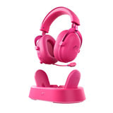 MCHOSE V9 Turbo+ Magnetic Wireless  over-ear gaming headset Rood, Nintendo Switch, PlayStation 4, PlayStation 5, Mobiel, Pc, 2.4G / Bluetooth / USB