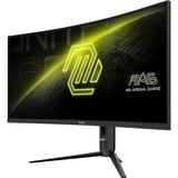 MSI MAG 342CQR E2 34" Curved UltraWide gaming monitor Zwart, 2x HDMI, DisplayPort, AMD Free-Sync, 180 Hz