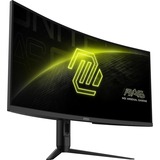 MSI MAG 342CQR E2 34" Curved UltraWide gaming monitor Zwart, 2x HDMI, DisplayPort, AMD Free-Sync, 180 Hz