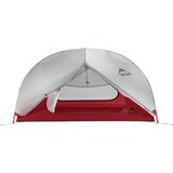 MSR Hubba Hubba NX 2-Person Backpacking Tent Lichtgrijs/rood