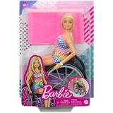 Mattel Barbie Fashionistas - Barbie met een paarse rolstoel #194 Pop 