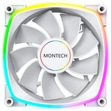 Montech RX140 PWM RGB case fan Wit, 140 x 25 x 140 mm, 3-pin ARGB