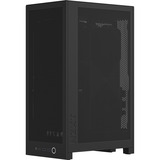 NZXT H2 Flow mini tower behuizing Zwart | 2x USB-A | 1x USB-C | Tempered Glass