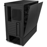 NZXT H5 Elite All Black midi tower behuizing Zwart | 1x USB-A | 1x USB-C | RGB | Tempered Glass