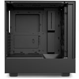 NZXT H5 Elite All Black midi tower behuizing Zwart | 1x USB-A | 1x USB-C | RGB | Tempered Glass