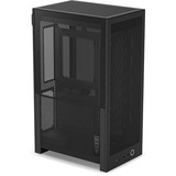 NZXT NZXT H2 Flow (2026) mini tower behuizing Zwart | 2x USB-A | 1x USB-C | Window