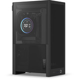 NZXT NZXT H2 Flow (2026) mini tower behuizing Zwart | 2x USB-A | 1x USB-C | Window