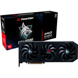 PowerColor Radeon RX 9070 Hellhound 16GB OC grafische kaart Zwart, RDNA4, GDDR6, 3x DisplayPort, 1x HDMI