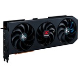 PowerColor Radeon RX 9070 Hellhound 16GB OC grafische kaart Zwart, RDNA4, GDDR6, 3x DisplayPort, 1x HDMI