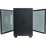 Razer Tomahawk Mini-ITX mini tower behuizing Zwart | 2x USB-A | 1x USB-C | RGB | Tempered Glass