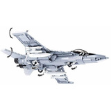 Sluban ModelBricks - F/A-18E Super Bumblebee Fighter Constructiespeelgoed 