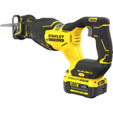 Stanley Brushless V20 18V FATMAX reciprozaag Zwart/geel, Accu, oplader en koffer inbegrepen