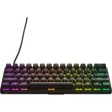 SteelSeries Apex Pro Mini RGB mechanisch gaming toetsenbord Zwart, US lay-out (QWERTY), SteelSeries OmniPoint 2.0, 60%, 60%, RGB leds, Double Shot PBT Keycaps