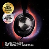 SteelSeries Arctis Nova Pro over-ear gaming headset Zwart, Pc, PlayStation 4, PlayStation 5, Nintendo Switch