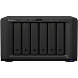 Synology DiskStation DS1621+ nas Zwart, 4x LAN, 3x USB 3,0