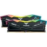 Team Group Delta RGB 32 GB DDR5-6000 (2x 16 GB) werkgeheugen Zwart, FF3D532G6000HC30DC01, XMP 3.0