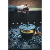 The Windmill Onderzetter Zwart, 22 cm, Gepoedercoat staal