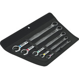 Wera 6007 Joker 5 set 1 Steek-ringratelsleutelset, 5‑delig moersleutel 