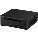 ALTERNATE Workstation Nuc Core 5 120U pc-systeem Zwart | Core 5 120U | Iris Xe Graphics | 32 GB | 1 TB SSD