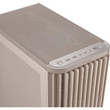 ASUS ASUS PROART PA401 WOOD MESH PWM BEIGE midi tower behuizing Beige | 2x USB-A | 1x USB-C | Window