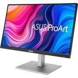 ASUS ProArt Display PA279CV 27" 4K Ultra HD monitor Zwart/zilver, 1x DisplayPort, 2x HDMI, 1x USB-C, 4x USB-A