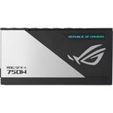 ASUS ROG Loki SFX-L Platinum modulaire 750 watt voeding  Zwart, 1x 12V-2x6, 3x PCIe