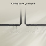 ASUS Zenbook DUO UX8407AA-SN481WS 14"  Copilot+ 2-in-1 laptop Donkergrijs | Core Ultra 9 386H | Arc B390 | 32 GB | 1 TB SSD | Touch