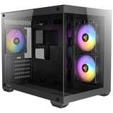 Antec CX600M ARGB mini tower behuizing Zwart | 3x USB-A | Tempered Glass