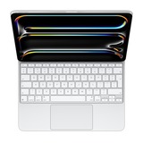 Apple Magic Keyboard voor 13‑inch iPad Pro (M4), toetsenbord Wit, EU lay-out (QWERTY), Scissor switches