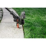 BLACK+DECKER 18V Trimmer met 2 messen en accu grastrimmer Zwart/oranje, 25 cm, accu inbegrepen