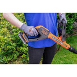 BLACK+DECKER 18V Trimmer met 2 messen en accu grastrimmer Zwart/oranje, 25 cm, accu inbegrepen