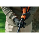 BLACK+DECKER 18V Trimmer met 2 messen en accu grastrimmer Zwart/oranje, 25 cm, accu inbegrepen