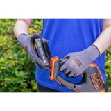 BLACK+DECKER 18V Trimmer met 2 messen en accu grastrimmer Zwart/oranje, 25 cm, accu inbegrepen