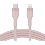 Belkin BOOSTCHARGE Flex USB-C-kabel met Lightning-connector Roze, 1 meter