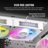 Corsair CORSAIR iCUE LINK RX120 RGB White Triple Fan Kit Refurbished 