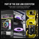 Corsair CORSAIR iCUE LINK RX120 RGB White Triple Fan Kit Refurbished 