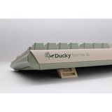 Ducky One 3 Matcha TKL mechanisch toetsenbord Crème, US lay-out (QWERTY), Cherry MX Blue, 80% (TKL)	, PBT Double Shot, hot swap
